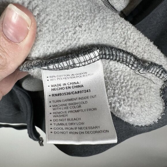 Vintage Ecko Unltd Zip Up Grey Medium Graffiti Skater Y2K Streetwear Jnco Jnyx - Picture 9 of 10